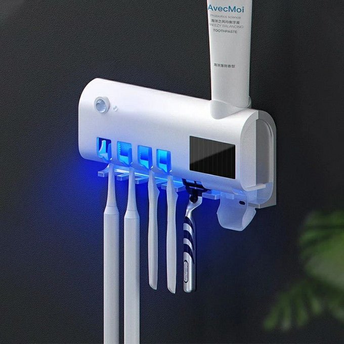 موزع المعجون وحامل الفرشاة الأسنان - الرفاهية في كل فجوة - Image 3