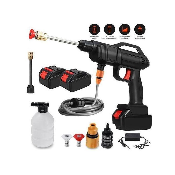 Pistolet de Lavage Haute Pression 48 V – Portable & Sans Fil