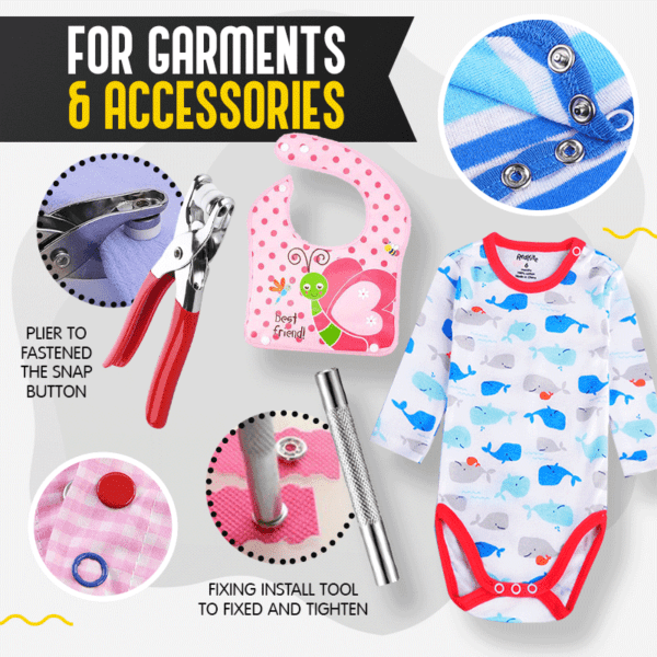 مكينة أزرار الخياطة المعدنية - Image 5