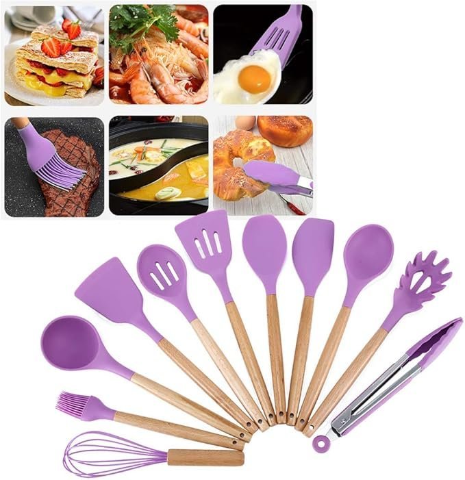 🍳 Set d’Ustensiles de Cuisine en Silicone - Image 2