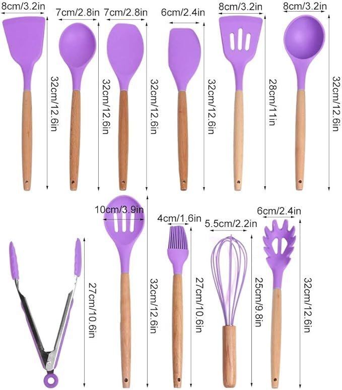 🍳 Set d’Ustensiles de Cuisine en Silicone - Image 4