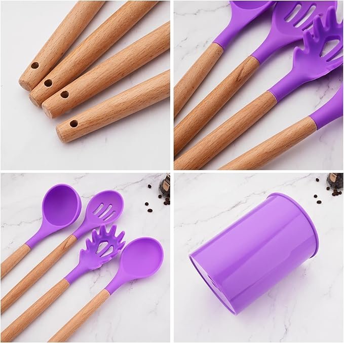 🍳 Set d’Ustensiles de Cuisine en Silicone - Image 3