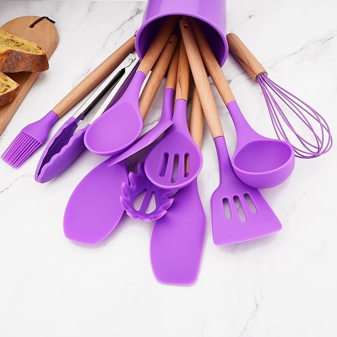 🍳 Set d’Ustensiles de Cuisine en Silicone - Image 5