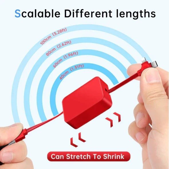 رول كابل شحن ثلاثي في واحد - Image 5