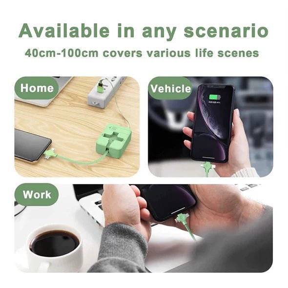 Rouleau de Câble de Chargement Trois en Un - Image 4