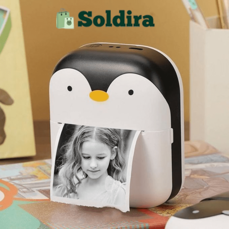 Mini-Imprimante Thermique sans Encre Bluetooth