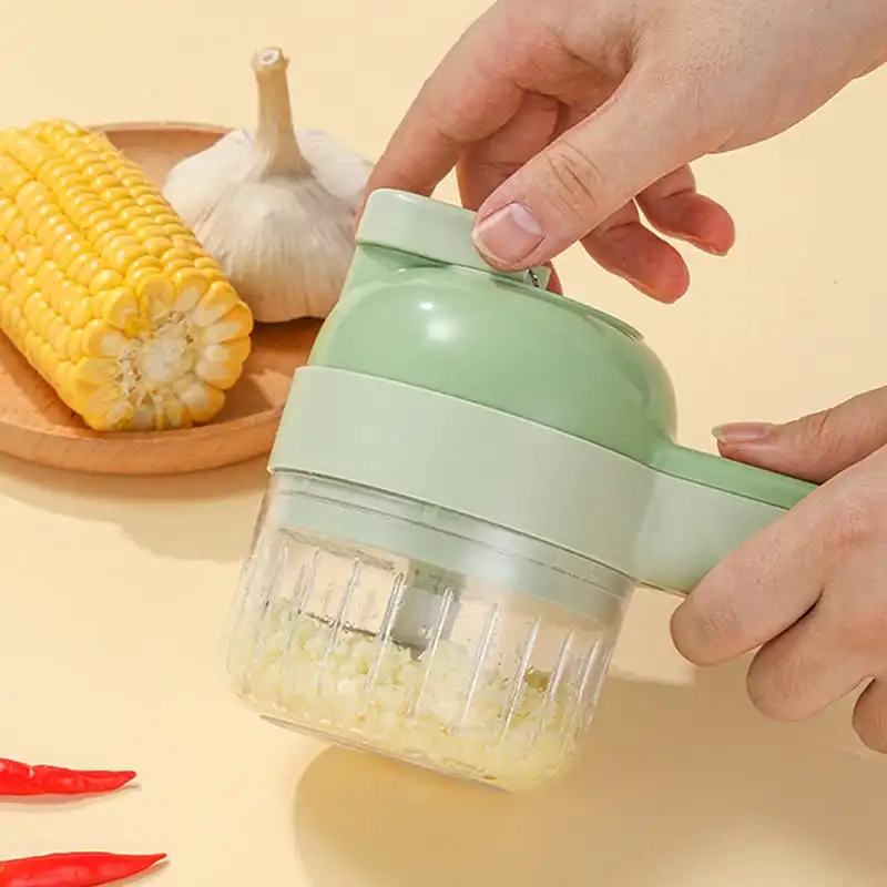 قطاعة الخضار الذكية المحمولة 4 في 1 - Image 4