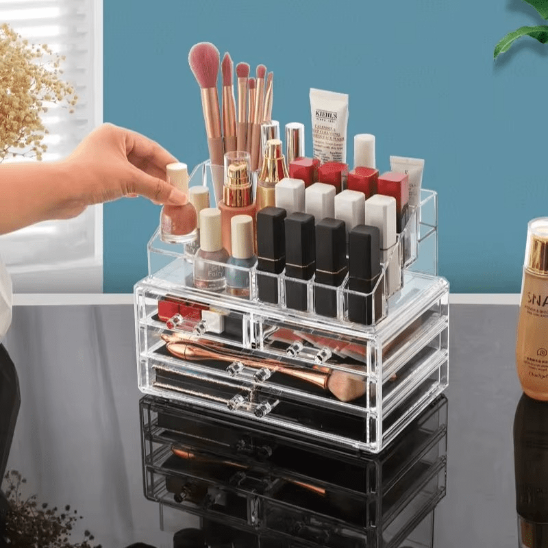 Rangement Maquillage Multi-Compartiments - Image 5