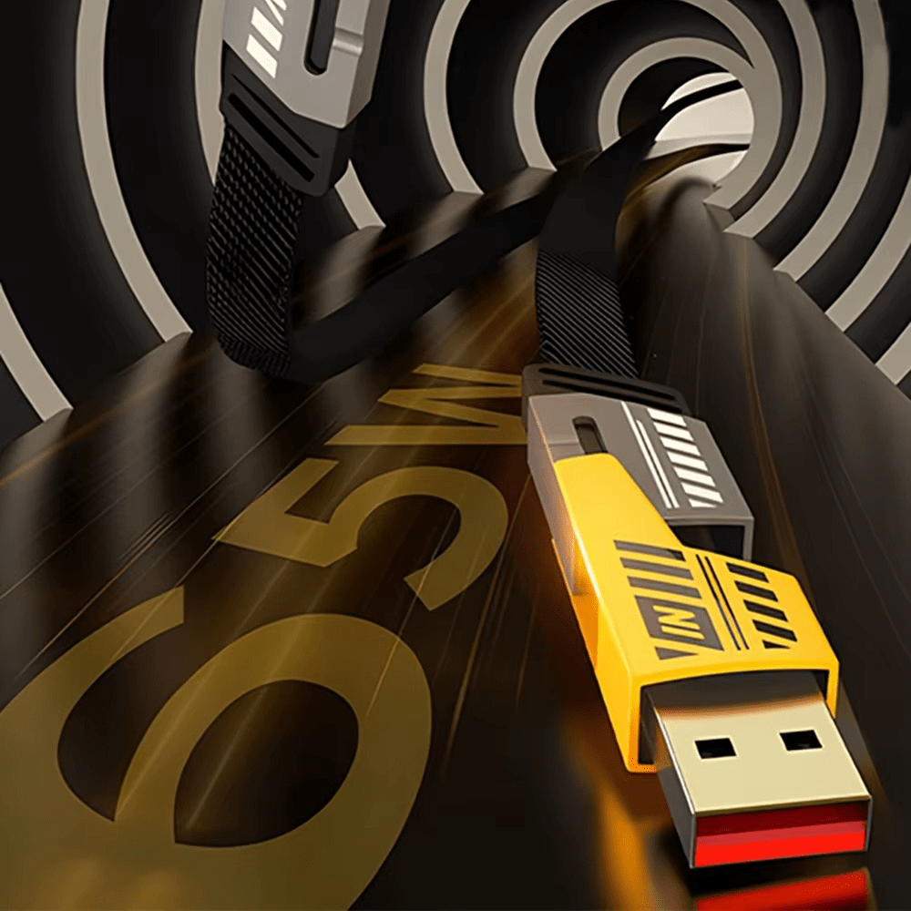 Câble Multi-USB 4-en-1 avec Porte-Clés – Charge Rapide PD 65W - Image 9