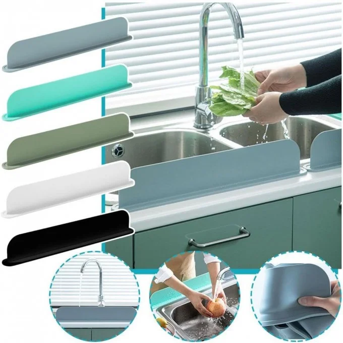 واقي رذاذ الحوض من السيليكون - احمِ مطبخك بأناقة وفعالية - Image 5