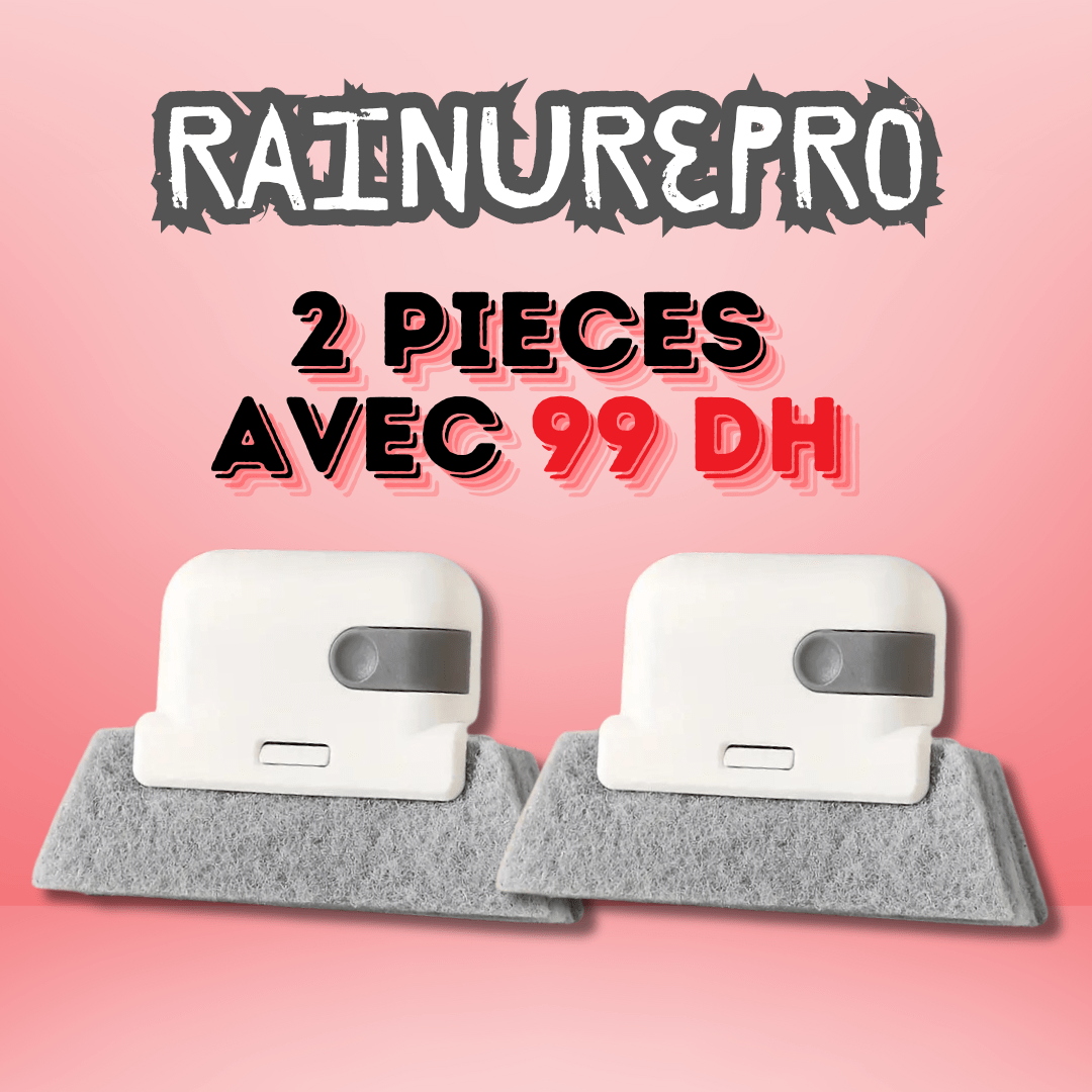 RainurePro – La Brosse 2-en-1 Ultime !