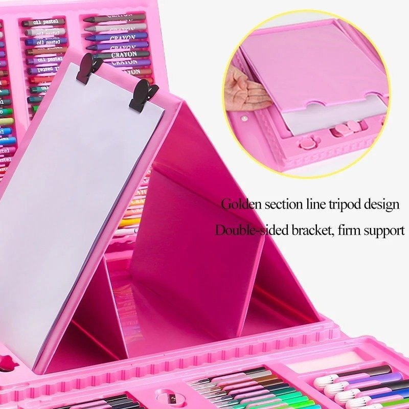 🎨🌸 Coffret de dessin complet (208pcs) - Image 2