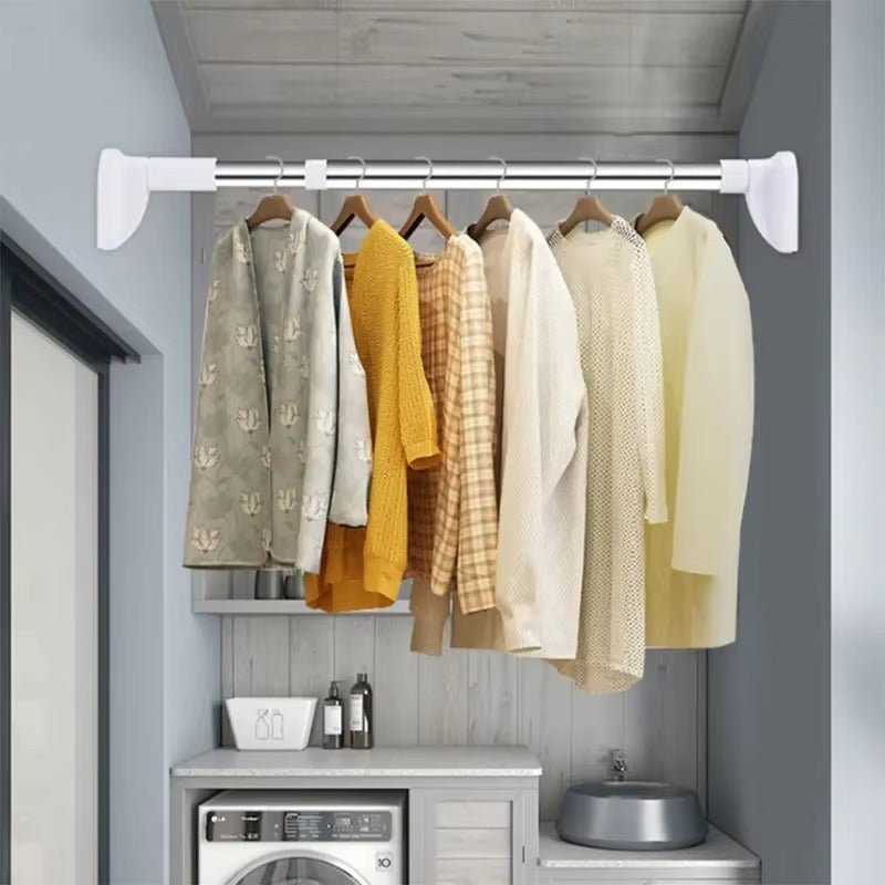 Tringle Télescopique Extensible en Acier Inoxydable – Polyvalente & Robuste - Image 5