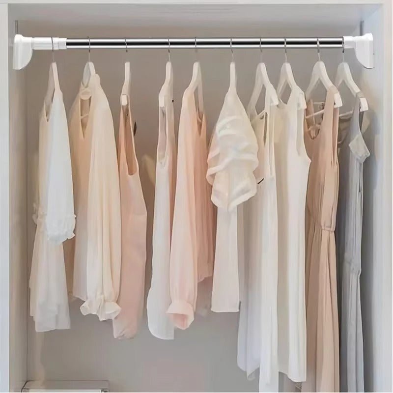 Tringle Télescopique Extensible en Acier Inoxydable – Polyvalente & Robuste - Image 4