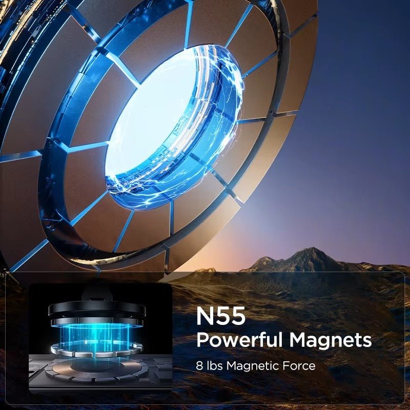 Support de Téléphone Magnétique pour Voiture – Rotation 1080° | Universel iPhone & Android TK - Image 8